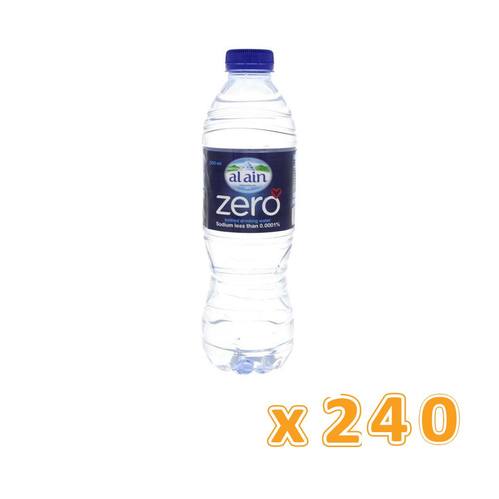 Al Ain Bottled Drinking Water Zero Sodium (240 x 500 ml)