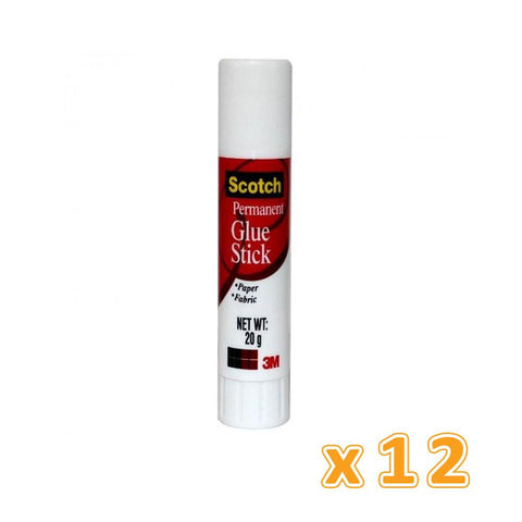 3M Glue Stick 20 Gm (1 X 12 Pcs)