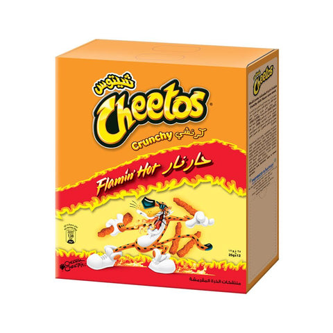 Cheetos Flaming Hot ( 12 x 25 gm)