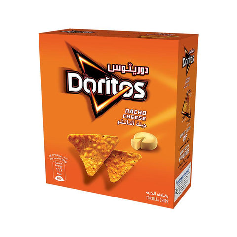 Doritos Nacho Cheese Chips - (12 x 23 gm)