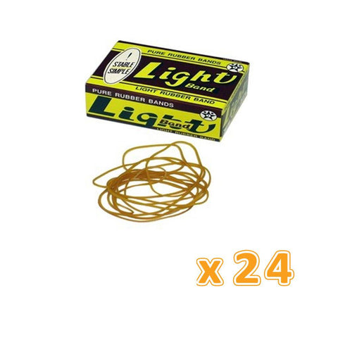 Light Rubber Bands 50G (24 X 50G)