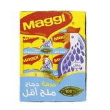 Maggi Chicken Stock Bouillon Cube - Less Salt (24 X 20 gm)