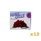 Foster Clarks Jelly Dessert - Raspberry (12 X 85 gm)