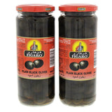 Figaro Plain Black Olives (2 X 270 gm)
