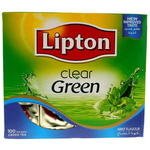 Lipton Green tea with Mint (100 Bags)
