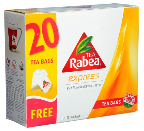 Rabea Express Tea Bags (100+20 Tea Bags)