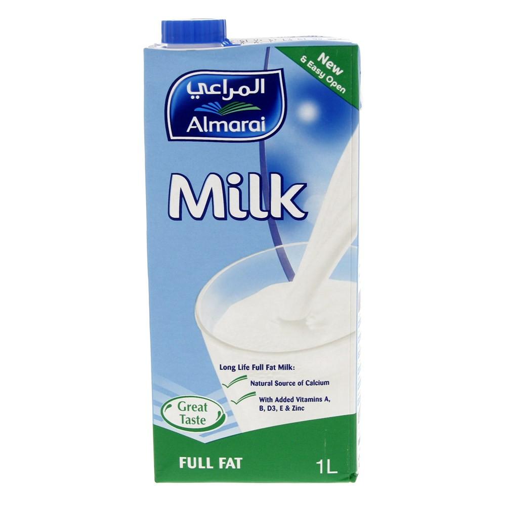 Almarai Full Cream Longlife Milk (4 X 1 L)