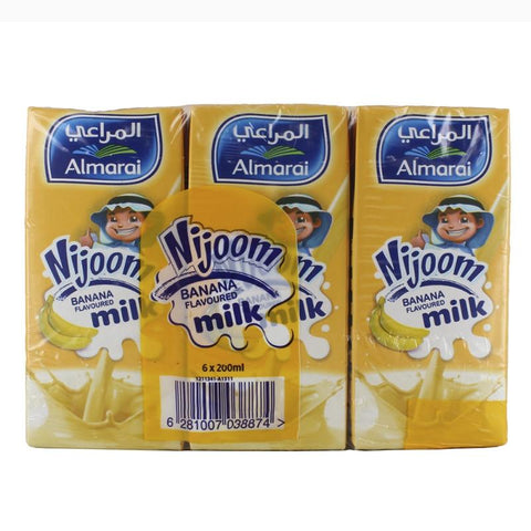 Almarai Nijoom Banana Milk 150 ML (6 pack)