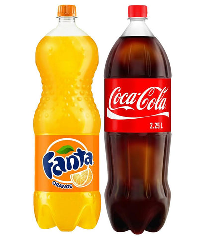 Coca Cola + Fanta Bundle Offer (2.25 X 2)