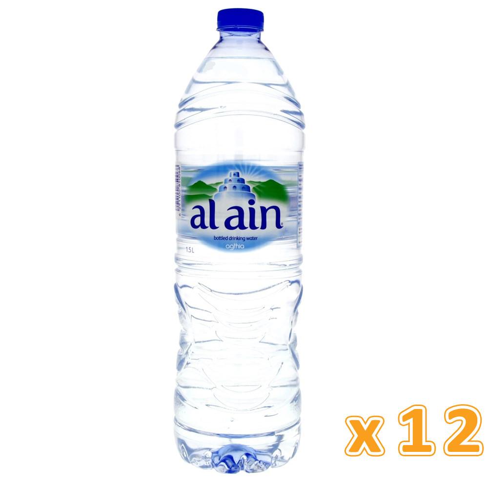 Al Ain Bottled Drinking Water (12 x 1.5 L)