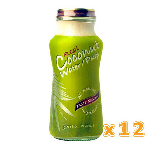 Taste Nirvana - COCONUT WATER WITH PULP  (12 X 280 ml)