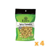 EDEN - Organic Spicy Pumpkin Seeds Dry Roast (4 X 113 gm)