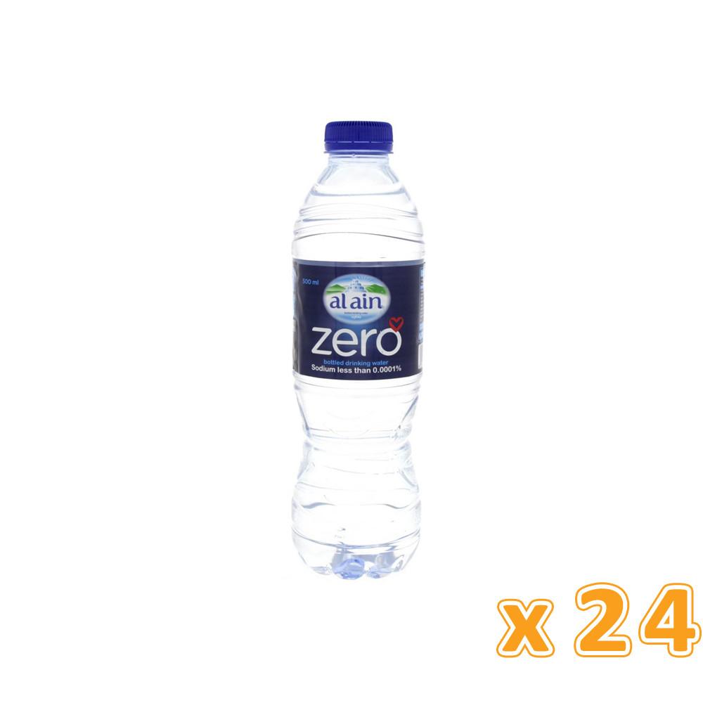 Al Ain Bottled Drinking Water Zero Sodium (24 x 500 ml)