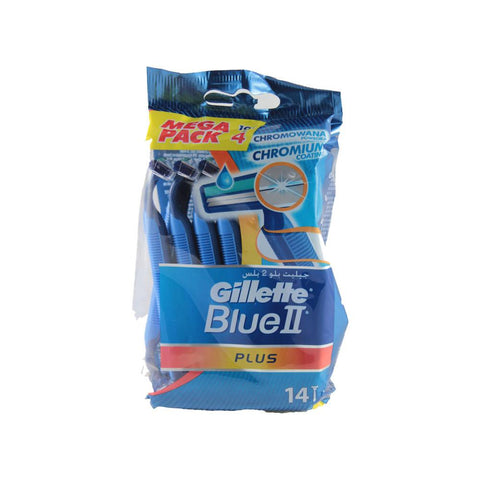 Gillette Blue II Plus Chromium Coating  (10 + 4)