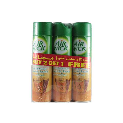 Air Wick Sandalwood Spray (2+1 X 300 ml)