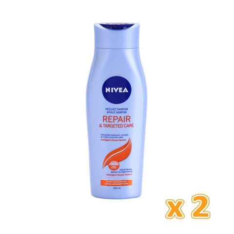 Nivea Repair & Target Shampoo (2 x 250 ml)