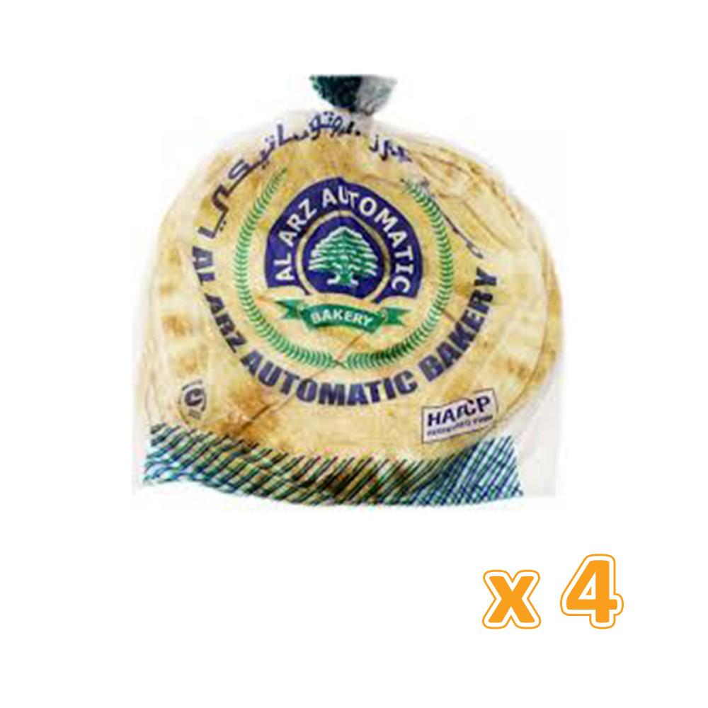 Al Arz White Arabic Bread Small ( 4 X 5 Loafs)