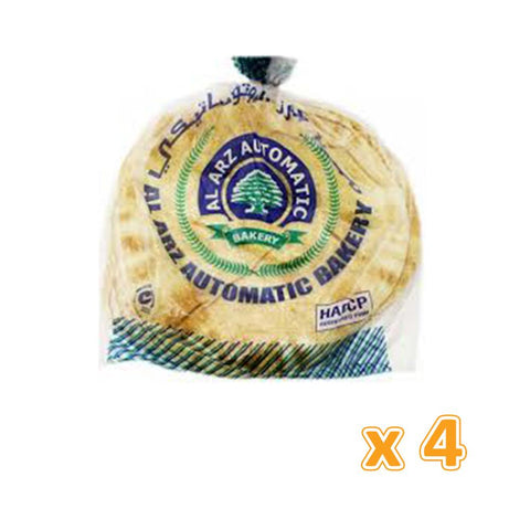 Al Arz White Arabic Bread Small ( 4 X 5 Loafs)