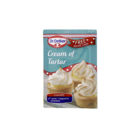 Dr. Oetker Cream of Tartar (6 x 5 gm)